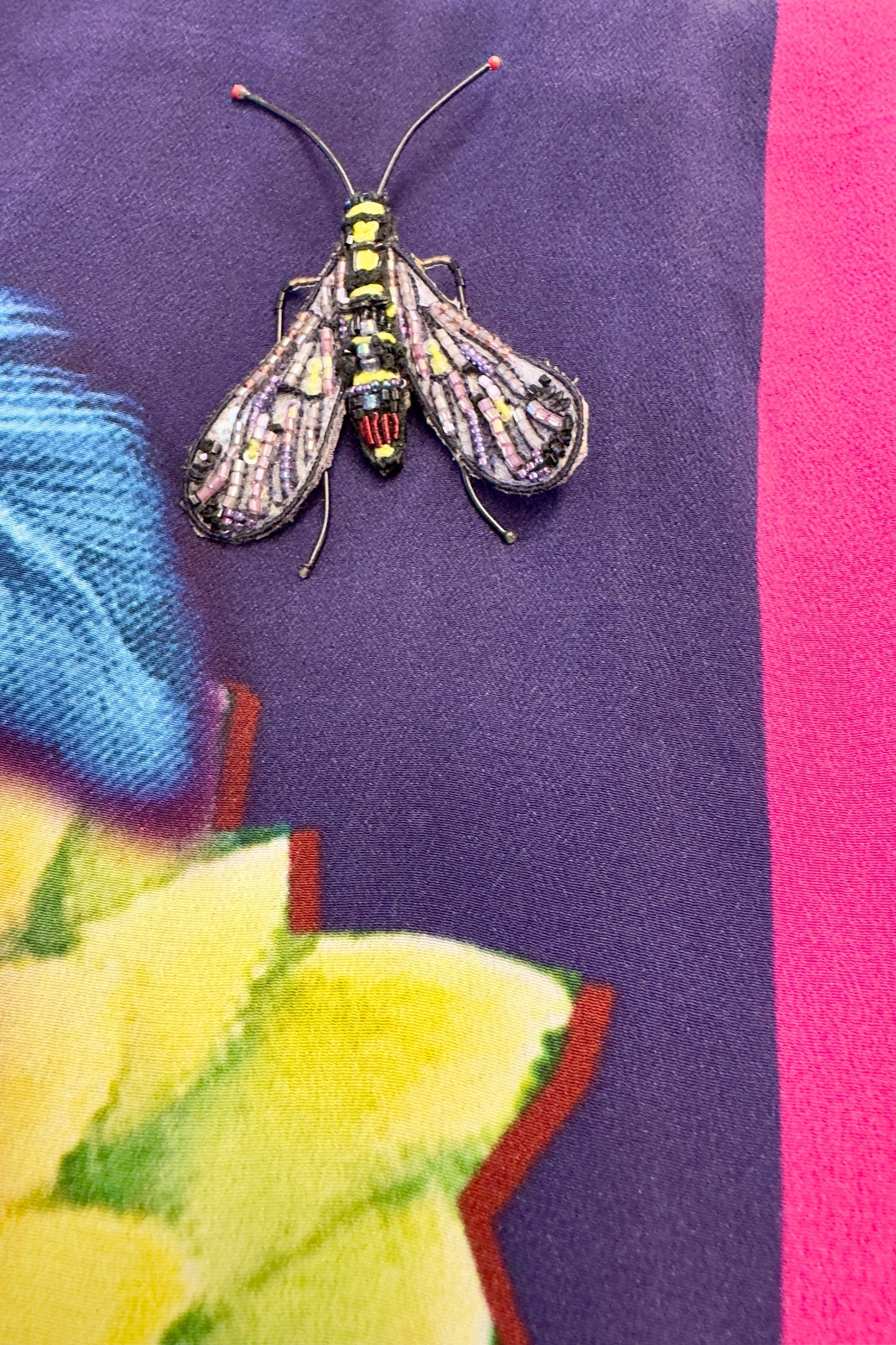 Scorpion Fly Brooch