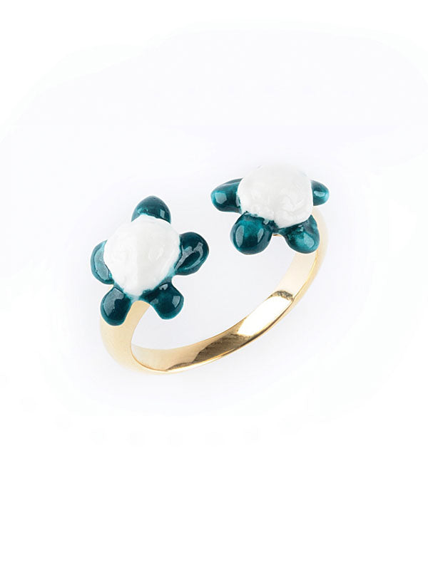 Turtle Adjustable Ring