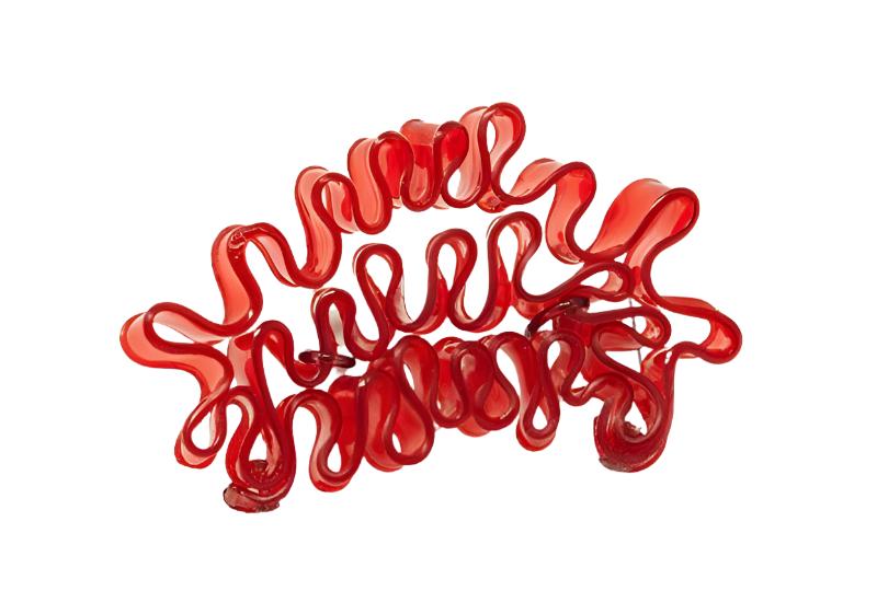 Magmalab,ring,recyclable pvc,red