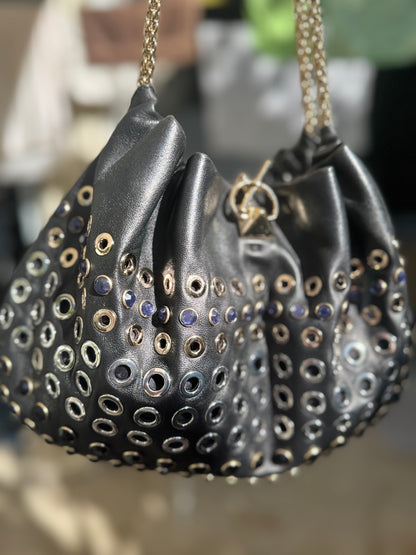 Sonia Rykiel Embellished Domino Bag