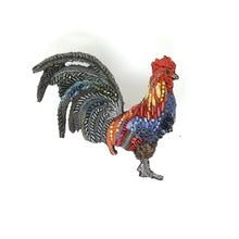 Farm Rooster Brooch