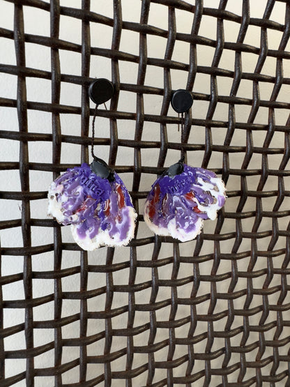 Mammoth Moth Earrings