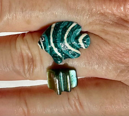 Shell Fish Adjustable Ring