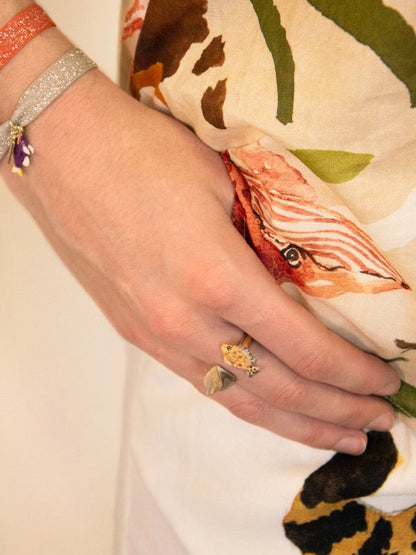 Shell Fish Adjustable Ring